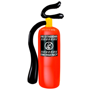 Aufblasbarer Feuerlöscher - 50 cm