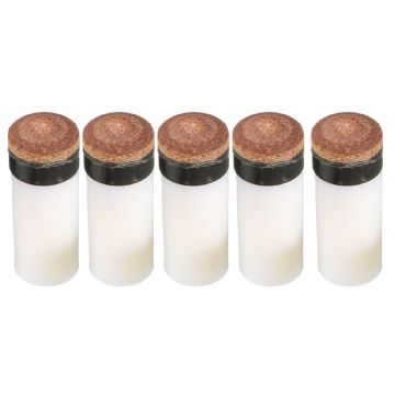 Poolbillard Queue-Spitze inkl. Leder 1 stk. 