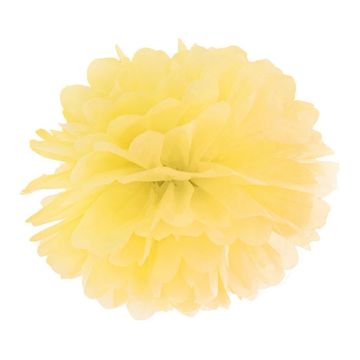 Neon gelber Pompom - 30 cm