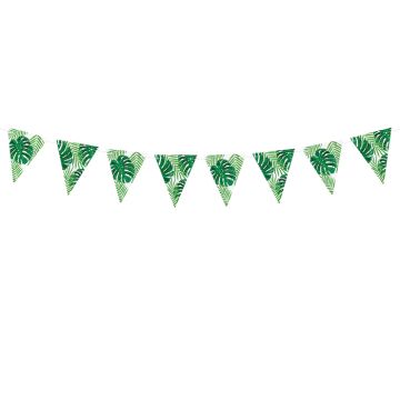 Hawaii-Girlande Grüne Blätter