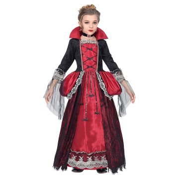 Vampir-Königin Kleid für Mädchen