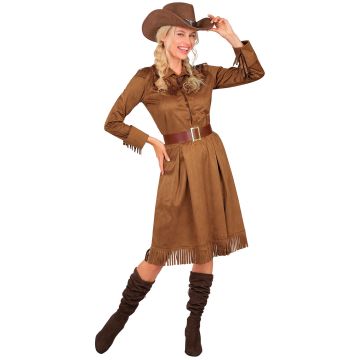 Fransenkostüm für Cowgirls für Damen