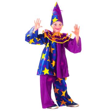 Sternenclownkostüm für Mädchen