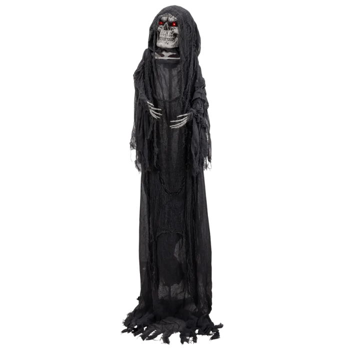 Halloween Skelett Bewegung, Licht und Ton - 192 cm