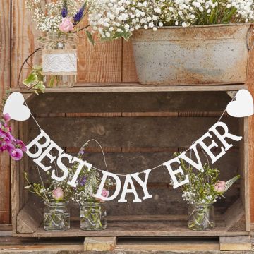 BEST DAY EVER Banner - 1,5 Meter
