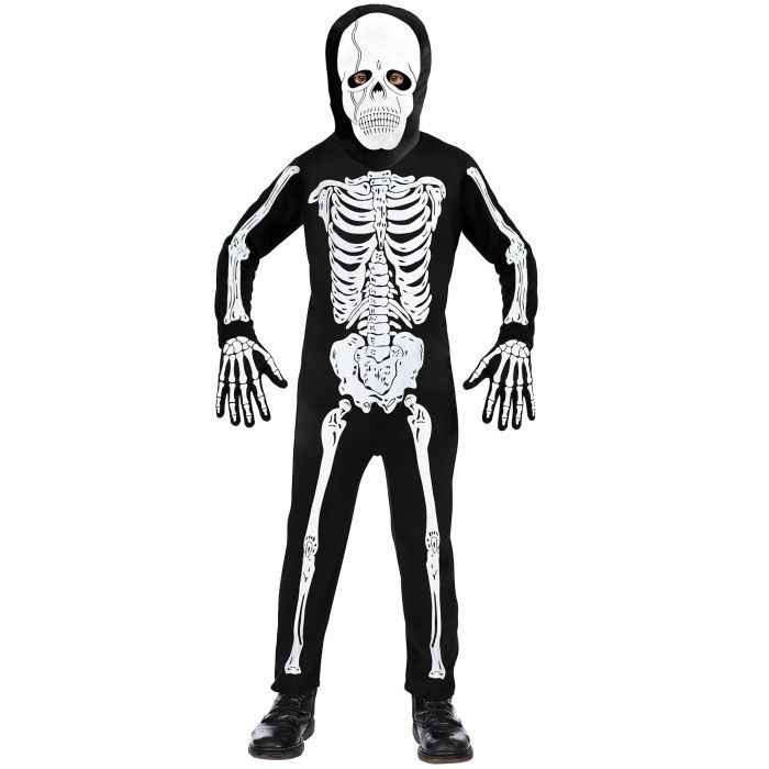 Skelettkostüm für Jungen mit Maske
