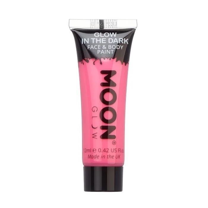 Selbstleuchtende Gesichts- und Körperfarbe Pink 12 ml Moon Creations