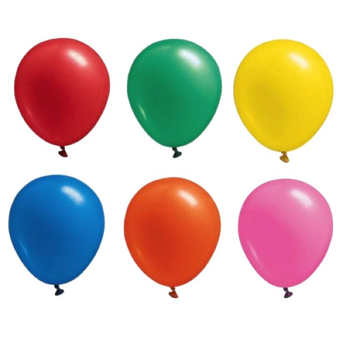 Ballons in vielen Farben 100x - 22 cm