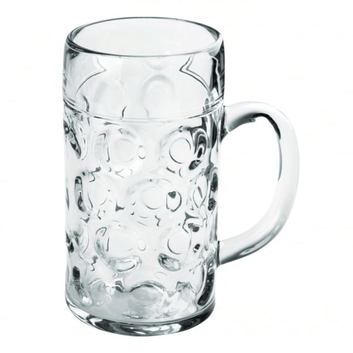 0,5 Liter Bierkrug Premium Hartkunststoff