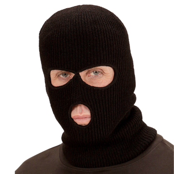 Skimaske schwarz