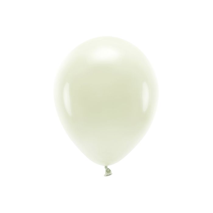 Pastellcremefarbene Ballons 10x - 30 cm