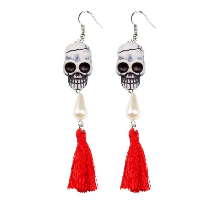 Ohrringe Day of the Dead Totenköpfe 