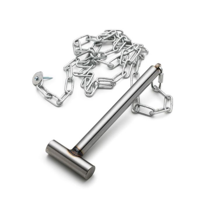 Schlag den Nagel Set aus Edelstahl