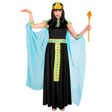 Cleopatra Kostüm in Schwarz für Damen