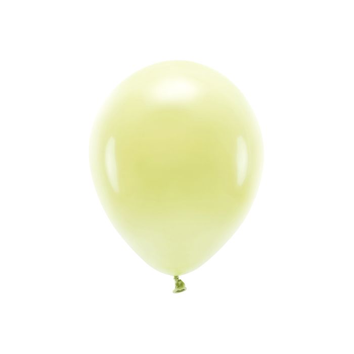 Pastell Gelbe Ballons 10x - 27 cm