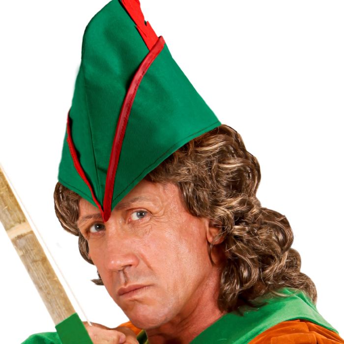 Robin Hood Hut grün - Einheitsgröße
