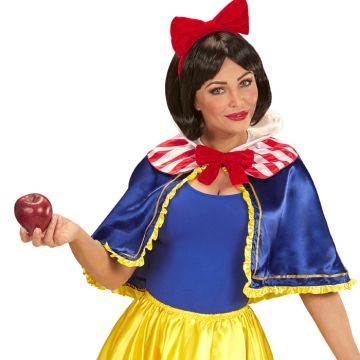 Schneewittchen Haarband und Umhang – Einheitsgröße