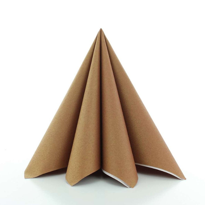 Luxusservietten kupfer 12x - 40x40 cm