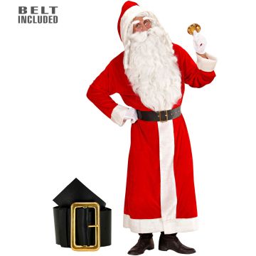 Deluxe Weihnachtsmannkostüm für Herren