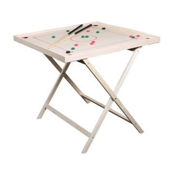 Bob spil i træ inkl ben - 88x88 cm