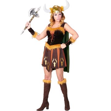 Wikingerkrieger Kostüm für Damen