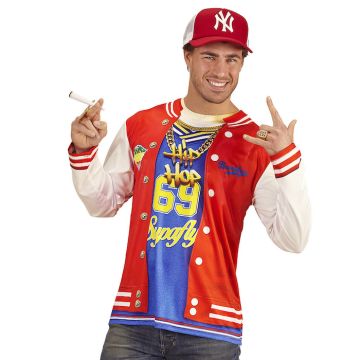 Hip Hop Langarmshirt mit Druck
