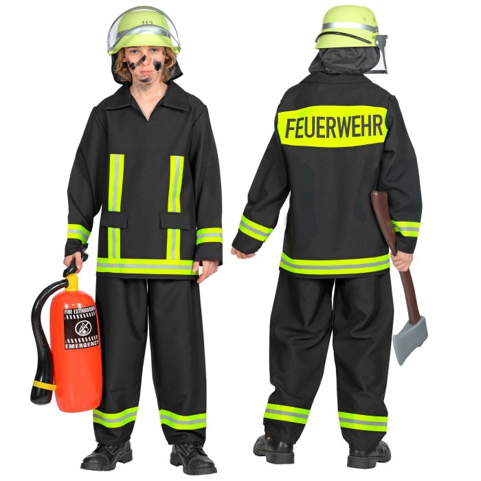 Deutsches Feuerwehrkostüm für Jungen