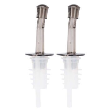 Skænkeprop plast free flow 2x - 10 cm