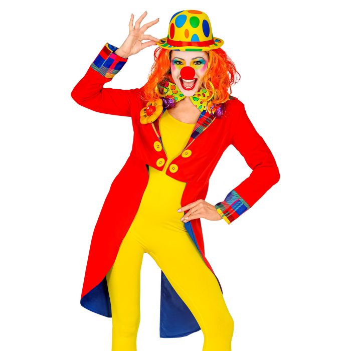 Bunte Clownjacke für Damen