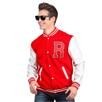 1950er Collage Baseballjacke