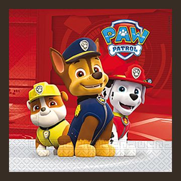 Paw Patrol Servietten 20x - 33x33 cm