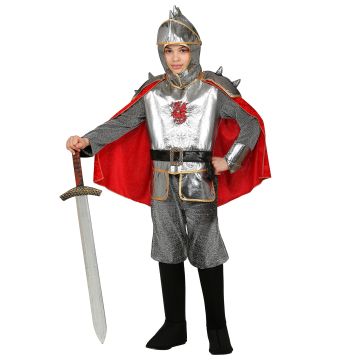 Silberritter Kostüm für Jungen
