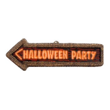 Neon Halloween Schild - 56 x 17 cm