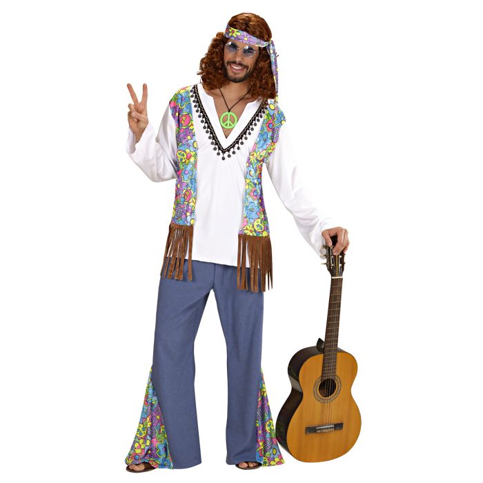 Woodstock Hippie-Kostüm für Herren