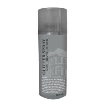 Glitter Spray Silber 160 ml Det Gamle Apotek