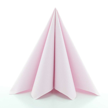 Luxusservietten rosa 12x - 40x40 cm