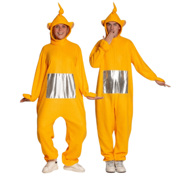 Gelbes Teletubbie-Kostüm - Unisex