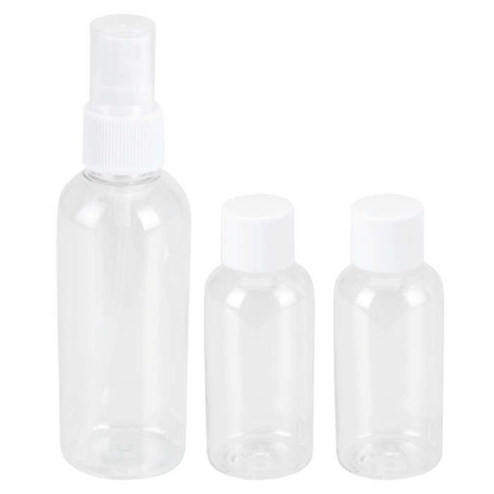 Reiseflaschen 3x - 40-80 ml