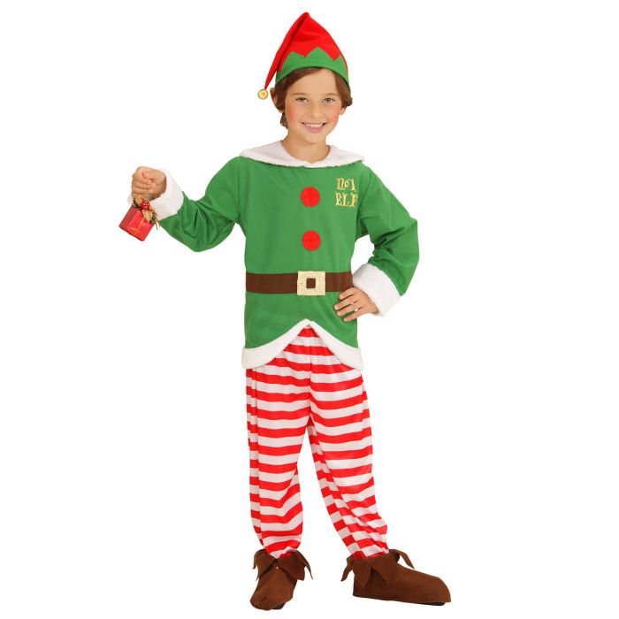 Weihnachtsmannkostüm für Jungen mit Tunika und Mütze