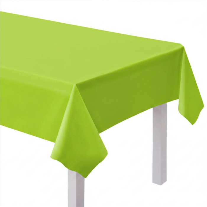 Limegrüne Papiertischdecke - 120x180 cm