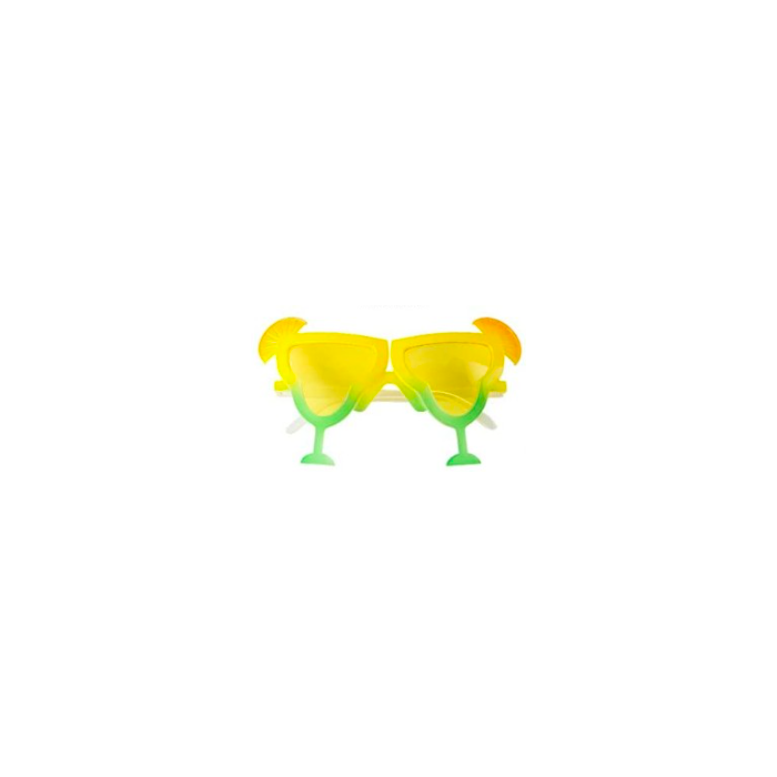 Hawaii Cocktail Sonnenbrillen gelb – onesize