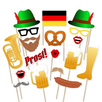 Photo Booth Requisiten Oktoberfest 17x