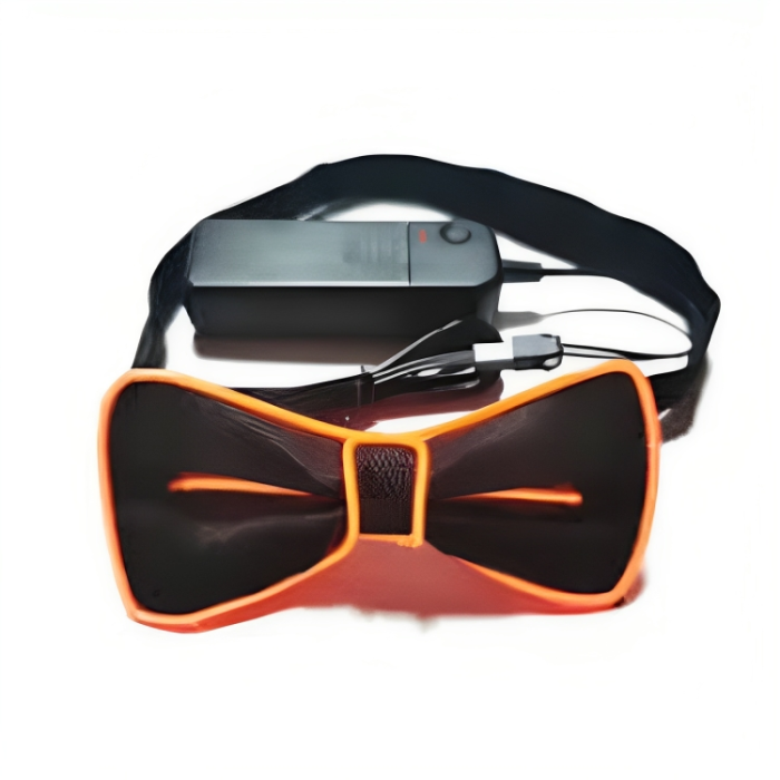 LED Schmetterling orange