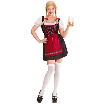 Biermädchen-Kleid mit Bluse und Schürze