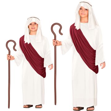 Messias Kostüm für Jungen in Weiß
