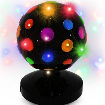 LED rotierendes Disco-Licht 21,5 cm
