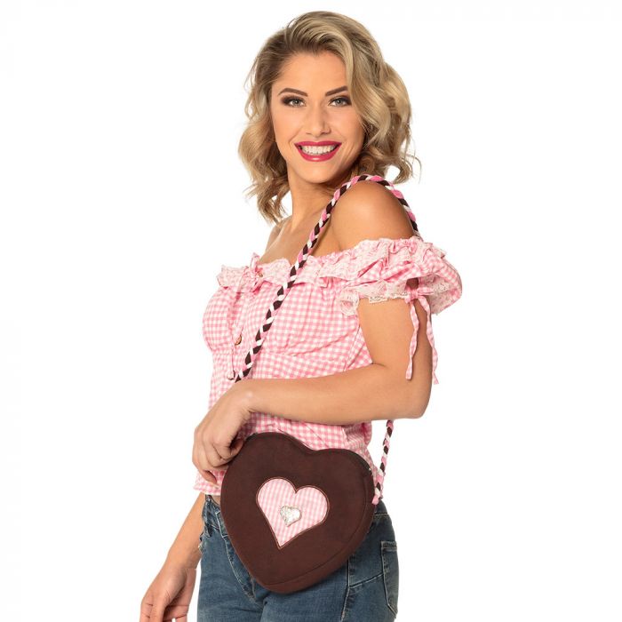 Oktoberfest Handtasche herzförmig