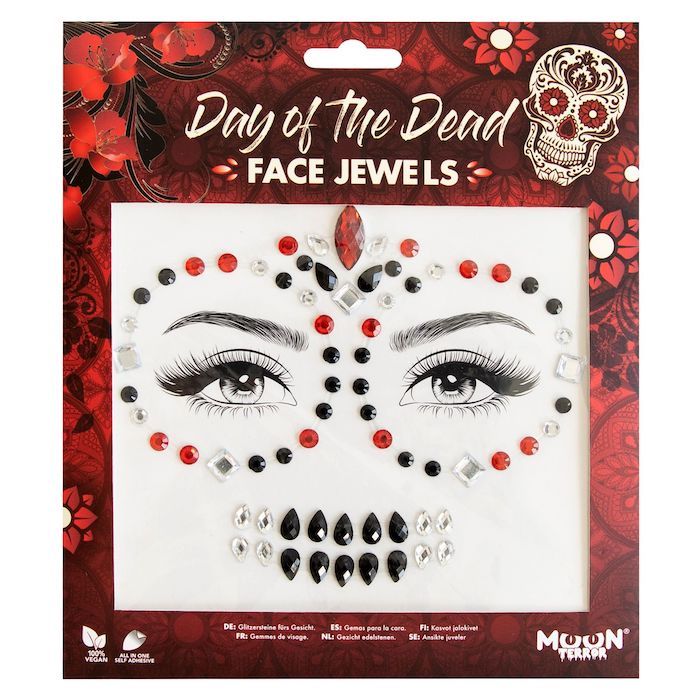 Gesichtsschmuck Day of the Dead