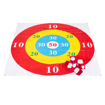 Gartenspiel Ball Dart inkl. Matte und 6 Bällen