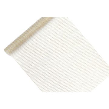 Organza Tischläufer in Gold Streifen - 9 Meter